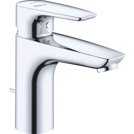 KLUDI PURE&SOLID Waschtisch-Einhandmischer, Auslaufhöhe 100mm,mit (1/3)