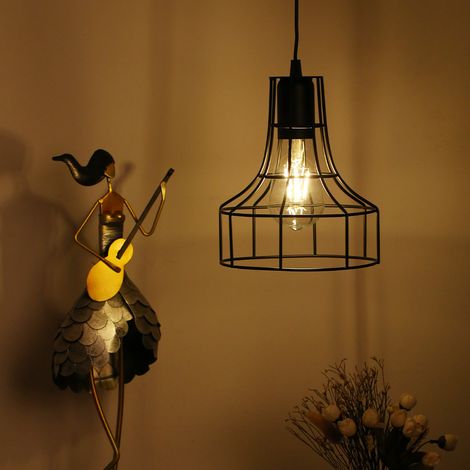 Lampe suspendue à énergie solaire, lampe d'extérieur, télécommande sensible, interrupteur à cordon, résistance à l'eau IP44, pour jardin, cour, patio, balcon, paysage, maison (1/5)
