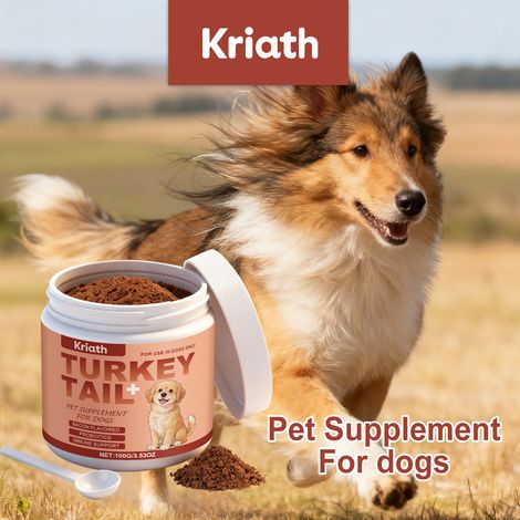 Complément alimentaire pour chien au goût de bacon, facile à administrer, pour le soin quotidien des articulations, de la peau et du pelage de votre animal – 100 g x 1 cuillère (1/5)