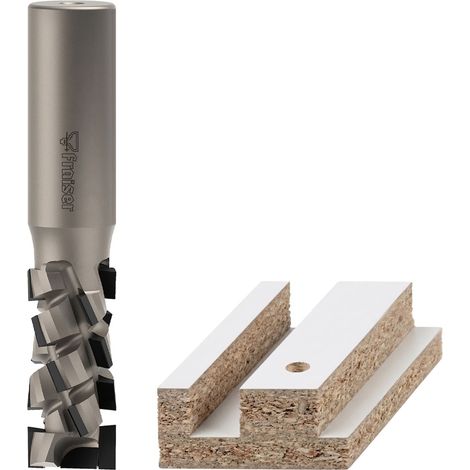 Fraise Diamant PCD Z=2+2  [Axial 25°] D=20 I=40 S=20 LT=100 DX D107 - Fraiser (1/5)