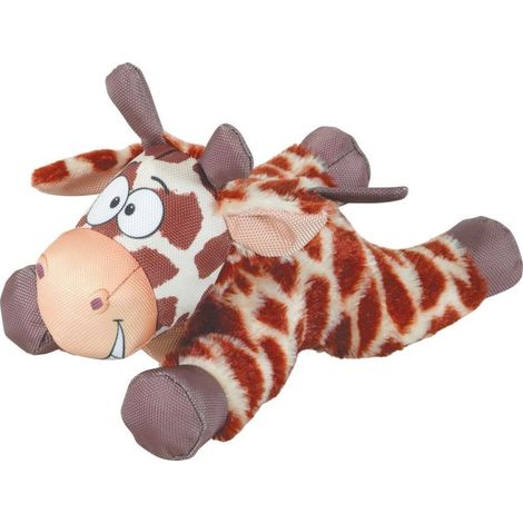 Jouet couineur en forme de girafe en forme de M, adapté aux chiens de taille moyenne (1/5)