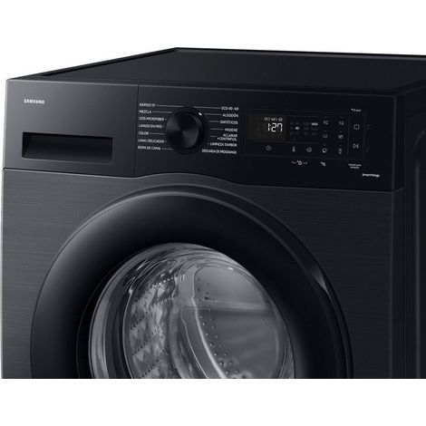 Lavadora SAMSUNG WW90CGC04DABEC de 9Kg Clase A y 1400Rpm   Negro (1/5)