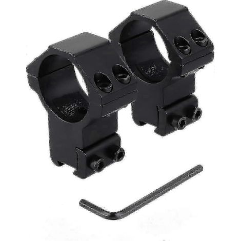 Supports de visée haut profil de 30 mm de TCGG compatibles avec les rails à queue d'aronde de 11 mm (1/5)
