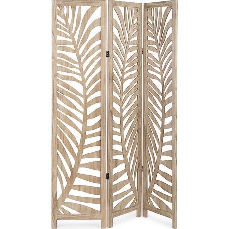 Paravent pliant 3 volets en bois Felce YES - bois neutre