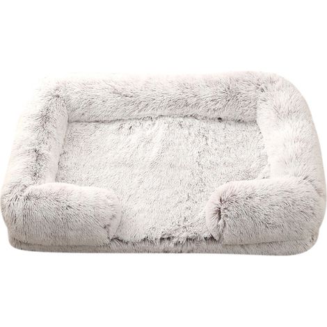 - Lit Orthopédique Déhoussable Et Lavable - Protection Canapé Avec Bords Rehaussés - Coussin Anti Stress Doux - 1 Pièce (1/5)