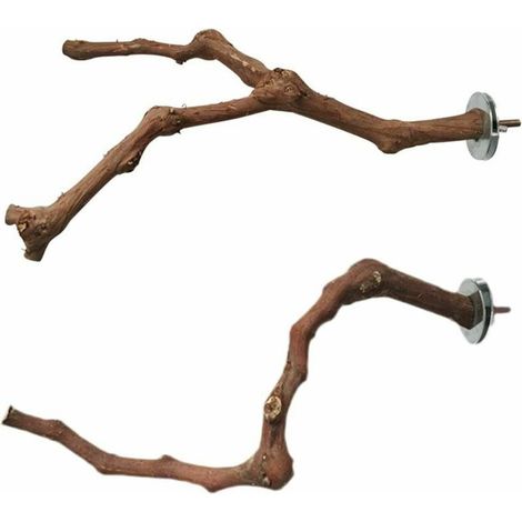 KZQ Parrocchetto che si arrampica sui rami in piedi Giocattolo masticabile Accessorio per gabbia per piccoli parrocchetti Calopsitte Inseparabili (1/4)
