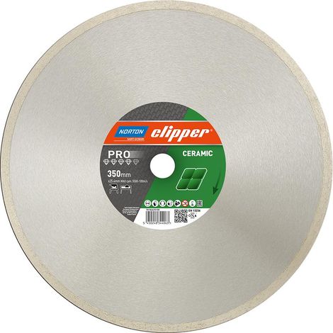 Norton-Clipper Clipper Pro Keramik-Diamanttrennscheibe 250 mm (1/2)