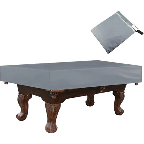 Housse de protection anti-poussière et solaire pour table de billard, imperméable et facile à installer. (1/5)
