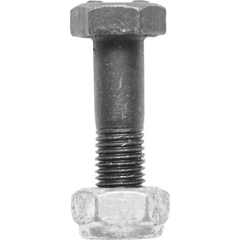 Bullone con dado M10 x 1,25 x 35 mm. per albero cardanico del trattore forestale, (1/3)
