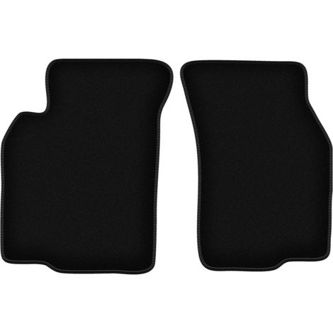 Alfombrillas delanteras básicas de terciopelo para: Mitsubishi Colt V (CJ0) hatchback (1996-2003) (1/5)
