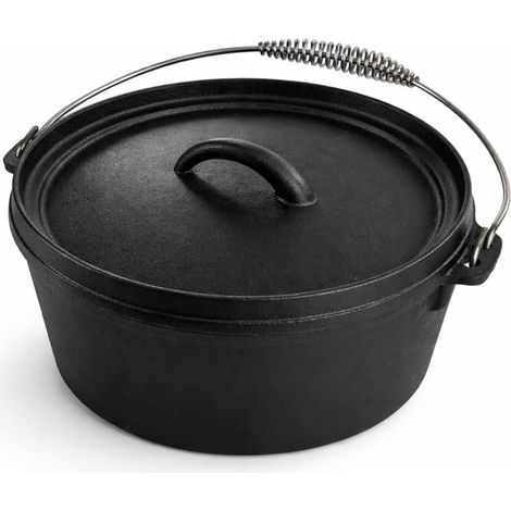 Cocotte en fonte Dutch oven Patton pour barbecue - Ø 24 cm (1/5)