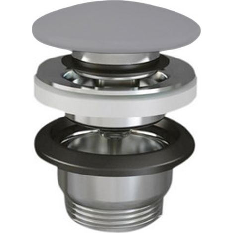 PILETTA LAVABO CLICK CLACK FEELING SENZA TROPPO PIENO- Tappo Grigio Opaco- RAK- pezzi 1