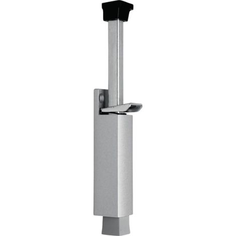 DENI  tope  de  puerta  3837  0060  22  fundición  de  zinc  plateado  lacado  elevación  90mm  montaje  en  puerta  -  3836  0090  22 (1/3)