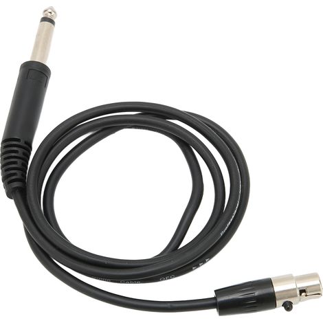 m langes Mini-XLR-Buchse auf 6,35-mm-Stecker-Mikrofonkabel für Live-Soundkarte