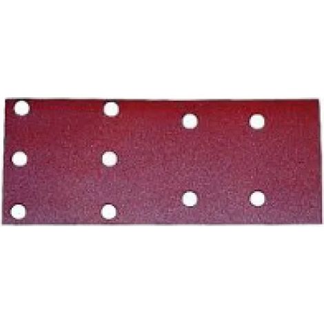 Carta abrasiva forata per levigatrice 100X240 mm - 50pz - 40