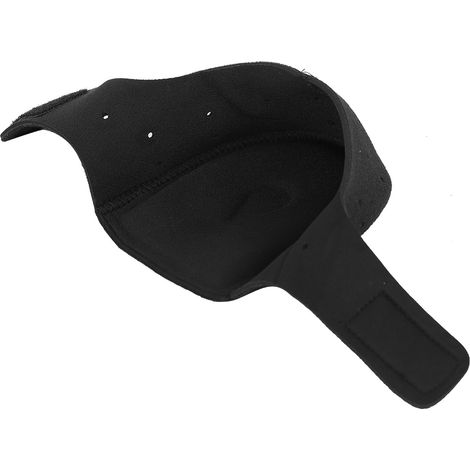 Coussinet anti-chocs pour talonnette en silicone souple, unisexe, soulage la douleur, support de talon, noir (35-40 2) (1/5)