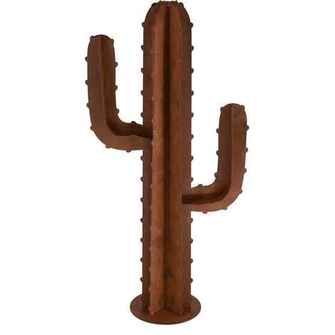 Signes Grimalt Figura Decoracion Figura Cactus Adorno Varios Marrón 14x30x60cm 31178