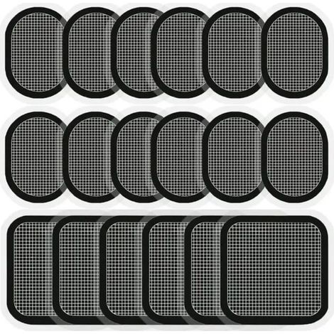 Électrodes de remplacement en gel pour stimulateur musculaire électrique EMS, acupuncture, massage abdominal avec appareil d'entraînement abdominal03529-AquaForge