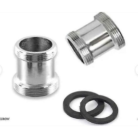 Messing-Wasserhahnadapter-Set, 22 mm NPT-Außengewinde, Anschluss für Strahlregler am Spültischhahn, Wasserfilteradapter (M20 M22) Wanke[NX] (1/3)