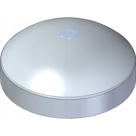 PIEDINO DI PROTEZIONE ANTIFULMINE IN CEMENTO PICCOLO 2KG FILETTATURA M16 (1/2)