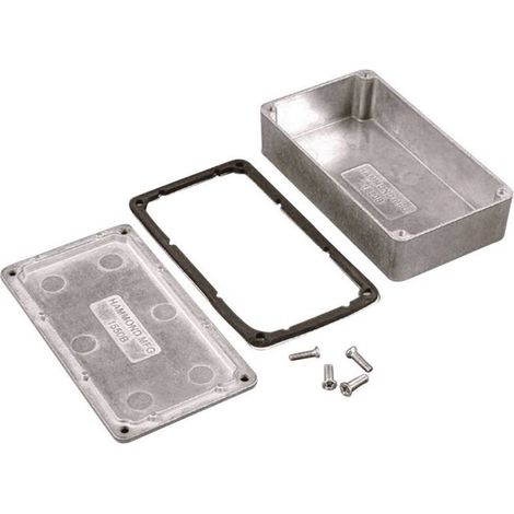 [NEUWERTIG] B-Ware Hammond Electronics Universal-Gehäuse Aluminium 140x102x76mm IP66 schwarz 1 St. (1/2)