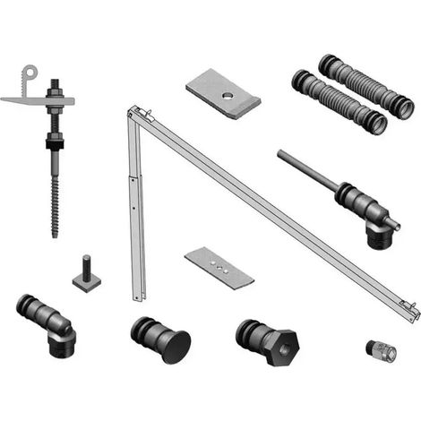 BRÖTJE Juego de tornillos prisioneros STS 20 B, 807333