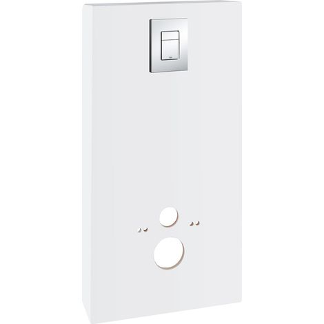 Grohe Solido - Modulo di installazione per WC con placca di comando Skate Cosmopolitan, bianco/cromo 39377LS0 (1/4)