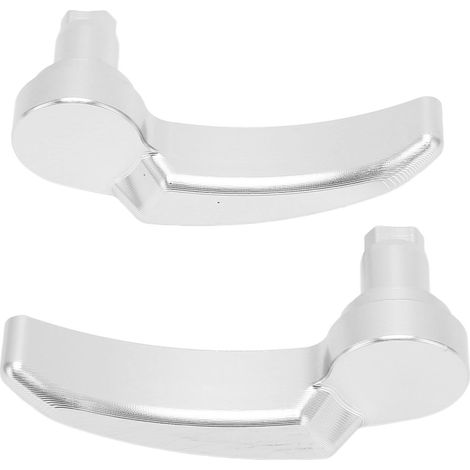 Paire de loquets de sacoches latérales, finition anodisée argent, élévateur de sacoche pour Ultra Limited FLHR FLHT FLHX FLHTK 2014-2023, kit de fixation moto. (1/5)