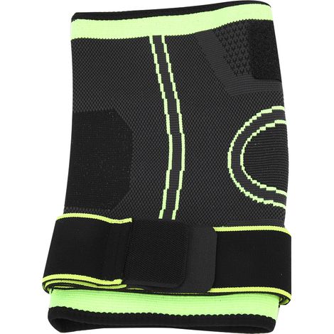 Genouillère de Sport Réglable, Protège-genou pour Activités Intérieures et Extérieures, Couleur Verte (1/5)