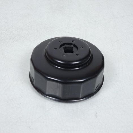 Clé filtre à huile Ø76mm 14 pans Buzzetti 5186 HC-76/14 pour moto (1/2)