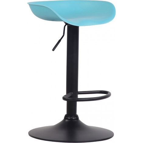 Barhocker Anaheim Kunststoff blau schwarz (1/5)