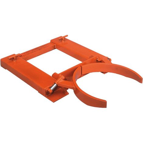 Pinza automatica per fusti con presa laterale per carrello elevatore, paranco e gru - Fusti da 110 o 220 L - Carico max 680 kg - 845007182 (1/3)