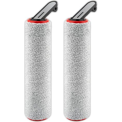 (2 Pièces) Brosses à Rouleau de Rechange H14 Pro Compatibles avec l'Aspirateur Balai Dreame H14 Pro/H14 Dual/H14 Lite, Kit d'Accessoires de Brosse à Rouleau (1/5)