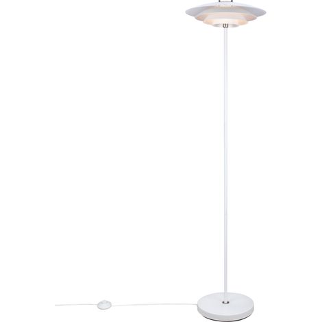 Lampadaire BRETAGNE Métal Blanc, H.150 - IP20 - G9 /Nordlux Intérieur (1/5)