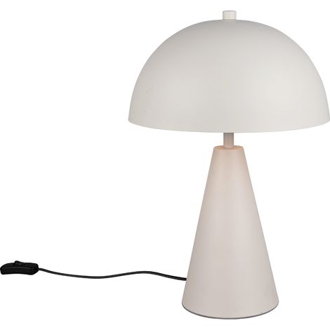 Lampada da tavolo trio lighting alfie 1xe27 max 40w grigio - 565000176