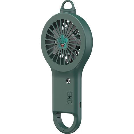 2-in-1 Tragbarer Outdoor-Ventilator mit Sprühfunktion, wiederaufladbarer, akkubetriebener Wassersprüher, 3 Geschwindigkeitsstufen – ideal für Outdoor-Aktivitäten, Reisen, Wandern und Camping. (1/5)