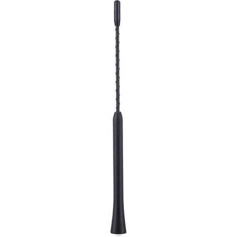 Antenne anti-bruit universelle remplaçable pour voitures, antenne radio FM avec vis - SALUTUYA - Noir - caoutchouc,aluminium - 9’ (1/4)