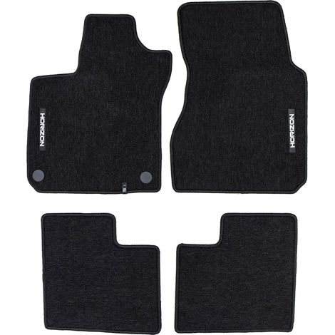 Tapis de Sol de Voiture pour Renault Twingo III 2014-2024 Velours Noir 4Pcs (1/5)