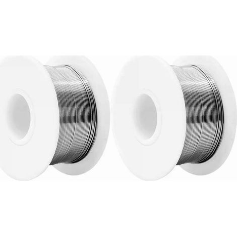 Fil de soudure sans nettoyage 1,0mm x2 pièces, étain à souder pour réparation électronique et outillage de soudage (1/5)