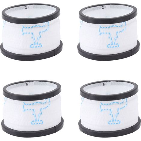 4 pièces aspirateur filtre de remplacement aspirateur accessoires filtres pour INSE S600 S6P S6 pièces d'aspirateur blanc