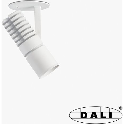 UNO projector pulldown empotrable blanco/blanco 8W 11° 2700K CRI90 DALI