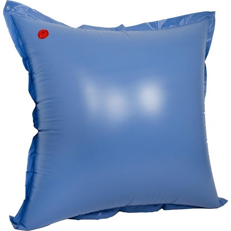 Oreiller D'air Pour Piscine Hors Sol - 1 Unité - Vinyle Calibre 16 - Protection Hiver - Bleu - 120cm x 120cm (1/5)