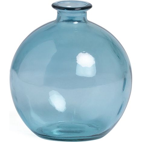 SKLUM Vase aus Glas Kimma Hellblau