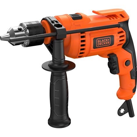 Trapano a Percussione Black+Decker BEH650-QS 650W – Mandrino a Chiave da 13 mm (1/5)
