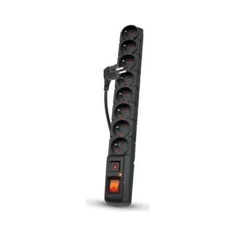Acar S8 PRO 1.5m regleta de protección contra sobretensiones (1/4)