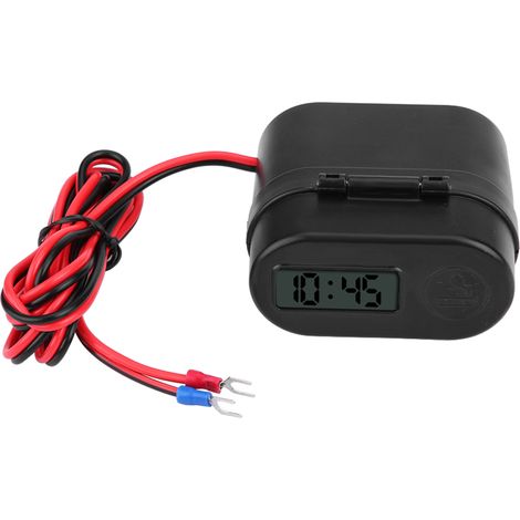 Chargeur Moto Étanche USB Double + Adaptateur GPS Téléphone avec Prise Allume-Cigare et Voltmètre (1/5)