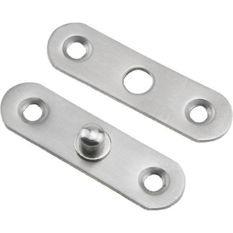 360 Degrs Charnires, Charnire En Acier Inoxydable, Charnire Rotative, Pour Portes D'entre, Penderies, Placards, Salles De Bains, Appuis De Fentre (1/5)