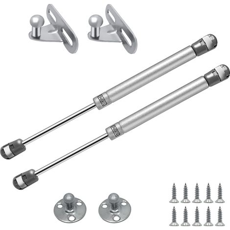 2 PCS Ressorts à Gaz Amortisseur pour Cuisine et Meubles, Charnière Armoire, Charnières de Portes, 100N Vérin Pneumatique pour Meubles, Bras Amortisseur (1/5)