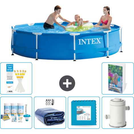 Frame Pool Rund - 305x76 cm - 7-teilig S14