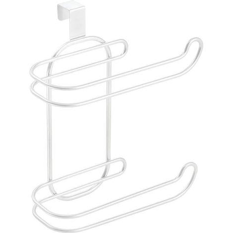 Toilet paper holder Iron Design L Paper holder (white) (1/5)